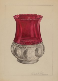 Glass Vase, c. 1937.