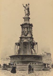 Hansa-Brunnen, 1893.