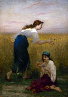 Les Bleuets, c.1882.