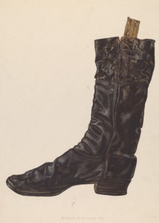 Man's Boot, c. 1938.