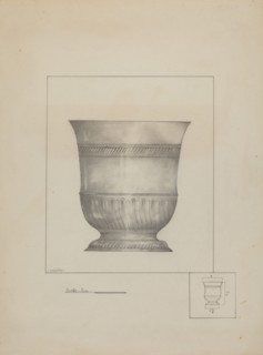 Pewter Cup, c. 1936.