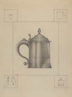 Pewter Mug, c. 1936.