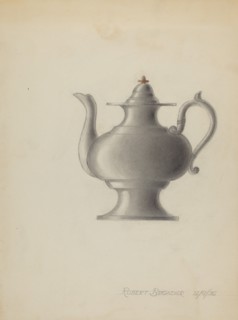 Pewter Teapot, 1936.