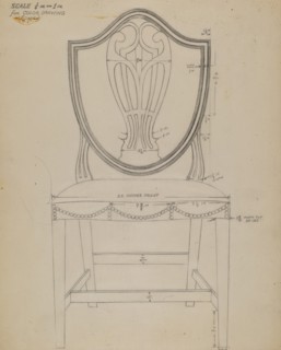 Side Chair, c. 1936.