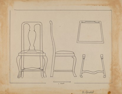 Side Chair, c. 1937.