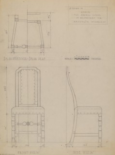 Side Chair, c. 1937.
