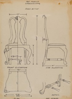 Side Chair, c. 1937.