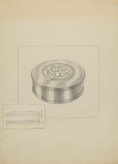Silver Box, c. 1936.