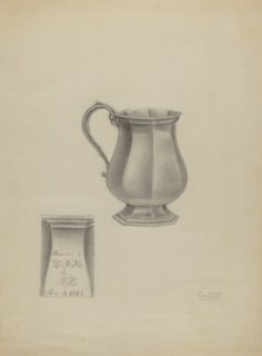 Silver Mug, c. 1936.