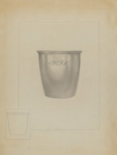 Silver Mug, c. 1937.