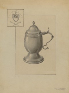 Silver Mug, c. 1939.