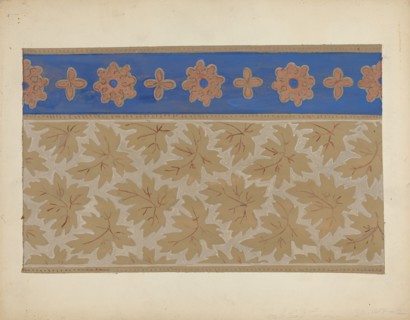 Wall Paper, c. 1937.