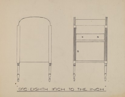 Wash Stand, c. 1939.