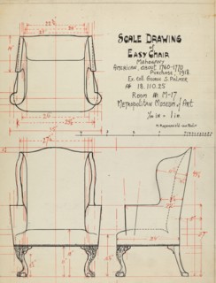 Wing Chair, c. 1936.