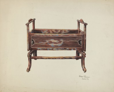 Baby Cradle, c. 1939.