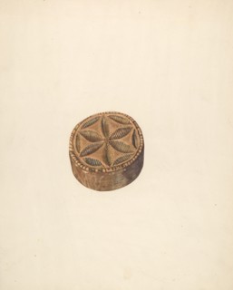 Butter Mold, c. 1941.