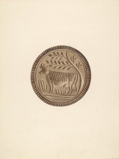Butter Mold, c. 1941.