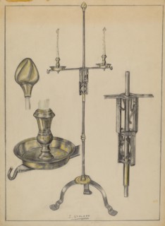 Candlestand, c. 1936.