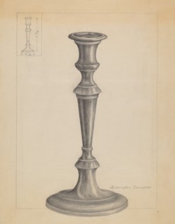 Candlestick, c. 1936.