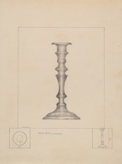 Candlestick, c. 1936.