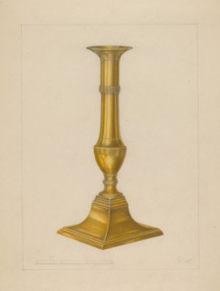 Candlestick, c. 1937.