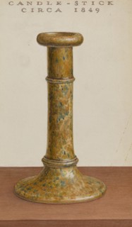 Candlestick, c. 1937.