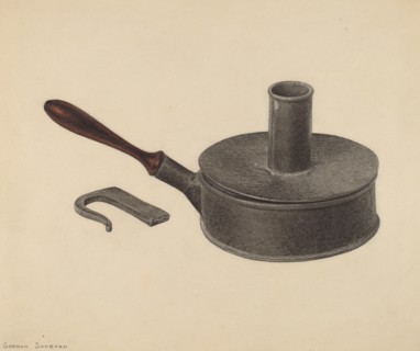 Candlestick, c. 1939.