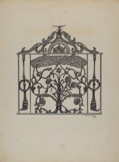 Cast Iron Gate, 1937.