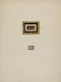 Hair Brooch, c. 1937.