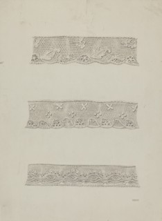 Lace Edging, c. 1939.
