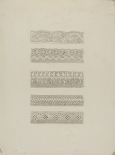 Lace Edging, c. 1942.