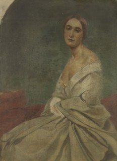 Portrait d'une femme.