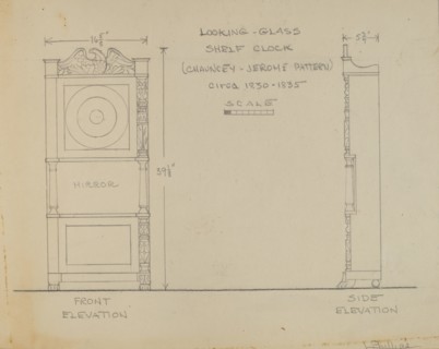 Shelf Clock, c. 1936.