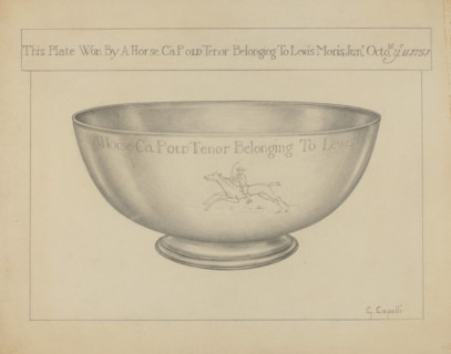 Silver Bowl, c. 1936.