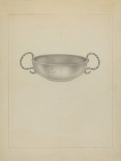 Silver Bowl, c. 1936.