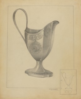 Silver Creamer, 1936.