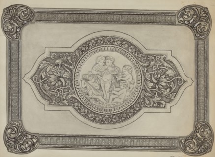 Silver Tray, c. 1937.