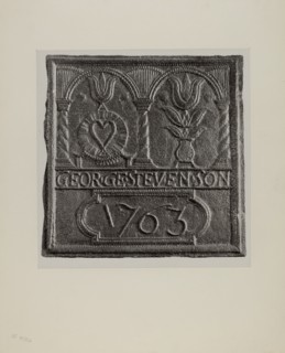 Stove Plate, c. 1942.
