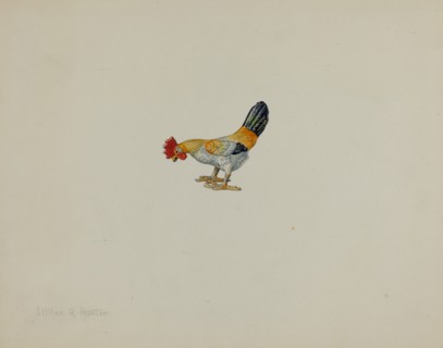 Toy Rooster, c. 1938.
