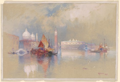 View of Venice, 1888.