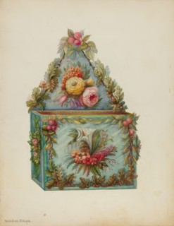 Wall Pocket, c. 1939.