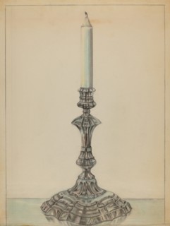 Candlesticks, c. 1937.