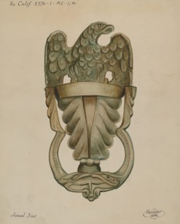 Door Knocker, c. 1936.