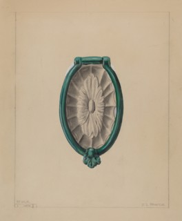 Door Knocker, c. 1936.
