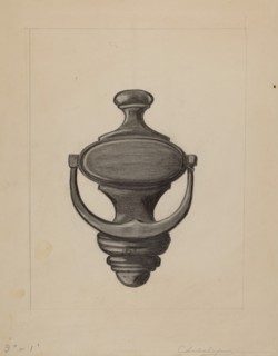 Door Knocker, c. 1936.
