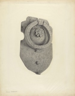 Door Knocker, c. 1939.