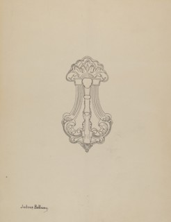 Door Knocker, c. 1940.