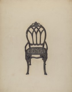 Garden Chair, c. 1938.