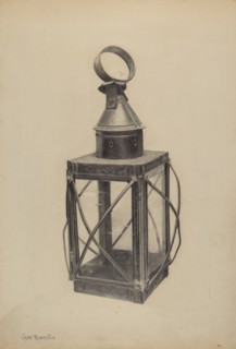 Hand Lantern, c. 1938.