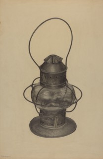 Hand Lantern, c. 1938.